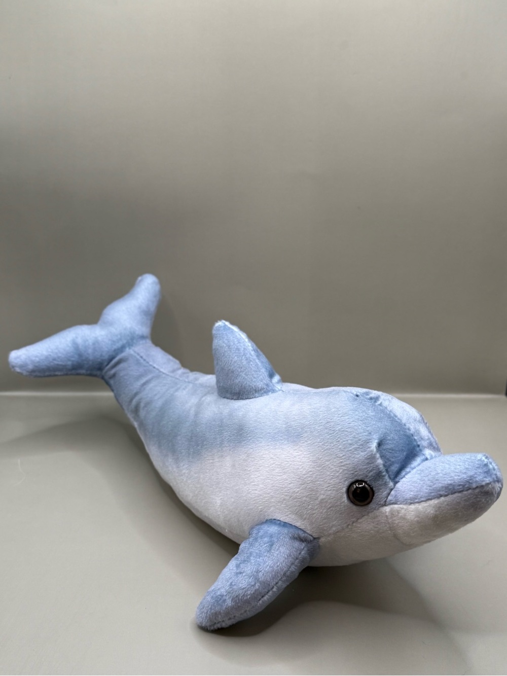 Wild Republic Blue Dolphin Plush Stuffed Animal Learning Toy